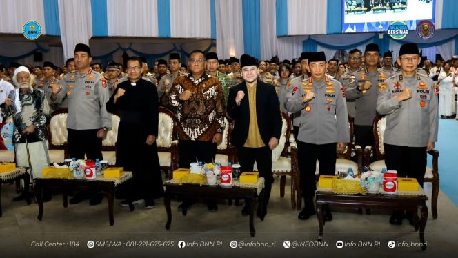 
 Kepala BNN RI Hadiri Doa Bersama Lintas Agama Sambut Hari Bhayangkara ke-80