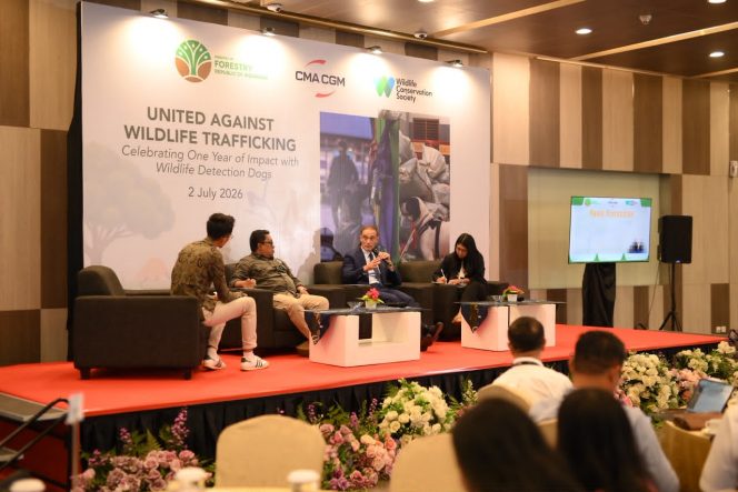 
 Kementerian Kehutanan, WCS Indonesia, dan CMA CGM Perkuat Kemitraan Logistik untuk Memberantas Perdagangan Ilegal Satwa Liar