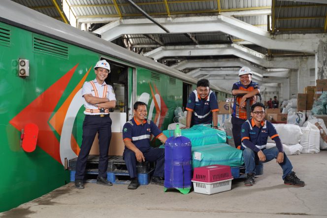 
 KAI Angkut 123.810 Ton Barang Retail pada Semester I 2026, Naik 5,06 Persen