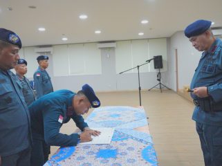Serah Terima Jabatan (Sertijab) Para Nakhoda Kapal Negara Patroli KPLP