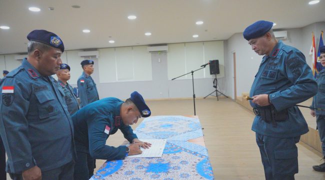 Serah Terima Jabatan (Sertijab) Para Nakhoda Kapal Negara Patroli KPLP