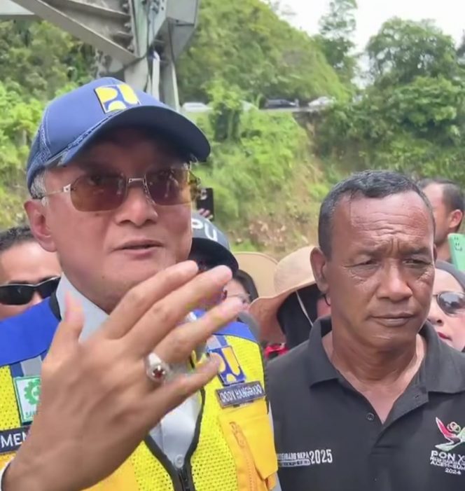 
 Menteri PU Sampaikan Salam Presiden Prabowo, Tokoh Masyarakat Gayo Balas dengan Doa