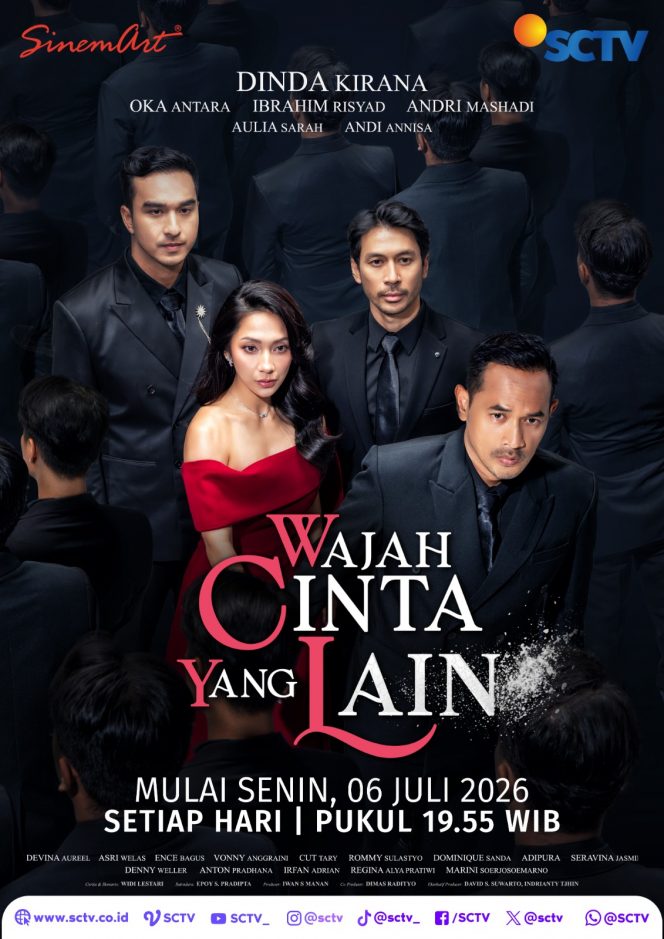 
 SCTV Hadirkan “Wajah Cinta Yang Lain”, Dinda Kirana Jalani Transformasi Demi Membalas Pengkhianatan