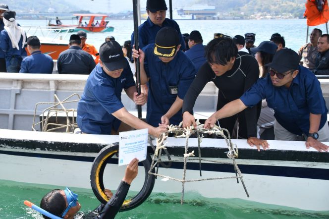 
 Wujudkan Kepedulian Lingkungan Laut, Pelindo Regional 2 Banten Gelar Program TJSL Konservasi Terumbu Karang di Pulau Merak Besar