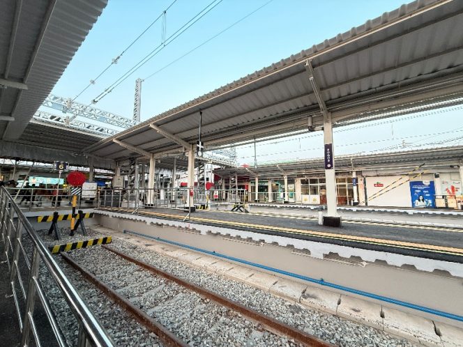 
 KAI Tutup Sementara Jalur 4 dan 5 Stasiun Bogor untuk Pembangunan Kanopi Peron