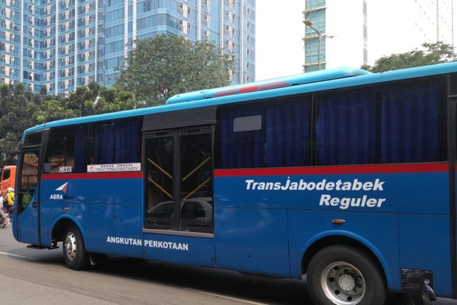 
 Bus Listrik Transjabodetabek Dibidik, Bisa Hemat Rp3 Triliun Setahun 