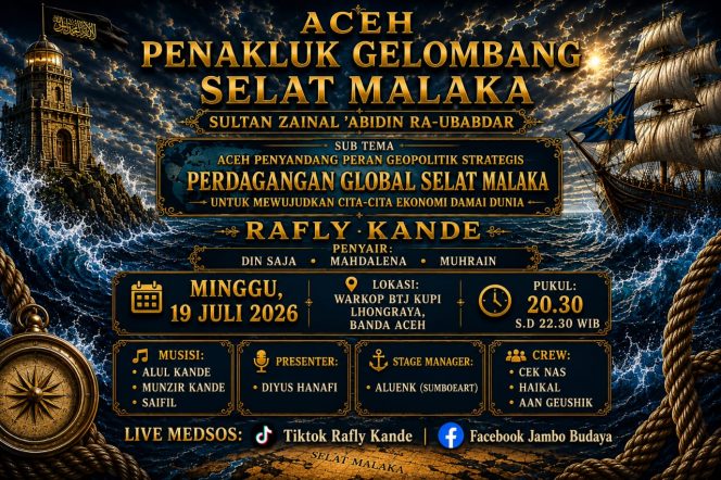 
 Akulah Malaka Itu, Irama Selat Malaka Gaungkan Harapan Baru bagi Aceh