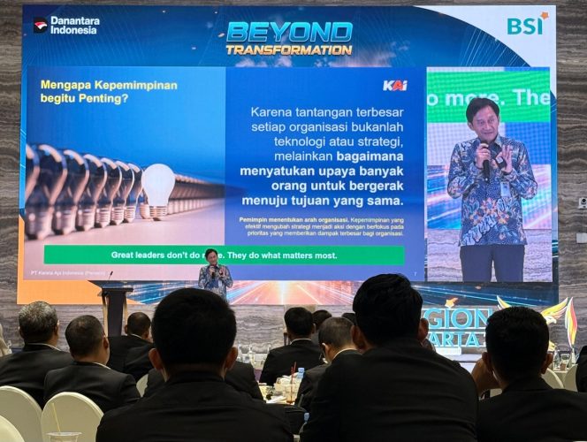 
 Dirut KAI Bagikan Strategi Kepemimpinan Transformatif dalam Leadership Forum BSI