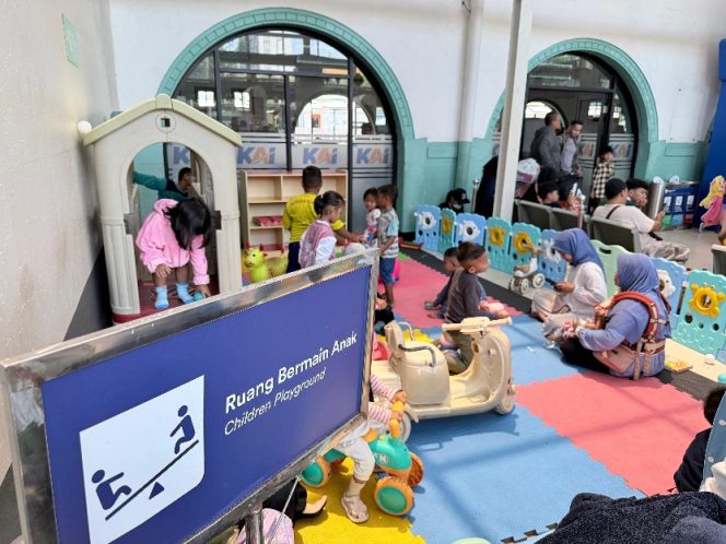 
 Hari Anak Nasional 2026, KAI Sediakan Area Bermain Anak di 40 Stasiun dan Ruang Laktasi di 135 Stasiun