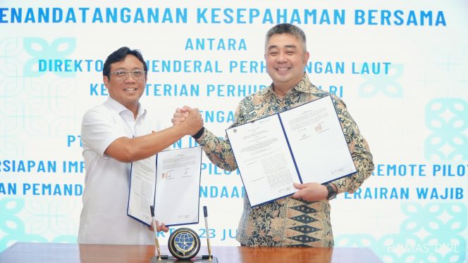 
 Kemenhub dan Pelindo Siapkan Implementasi E-Pilotage di Empat Perairan Wajib Pandu
