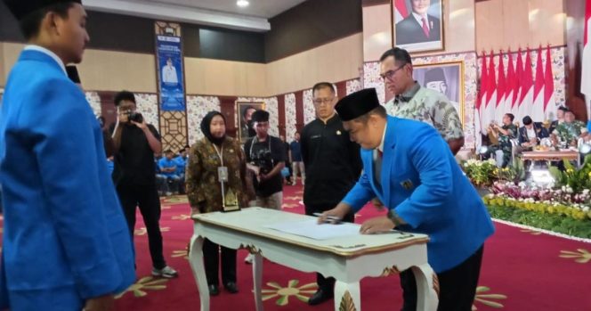 
 Perkuat Konsolidasi Dan Kaderisasi, DPD KNPI Kab Bogor Lantik 40 DPK KNPI periode 2026-2028