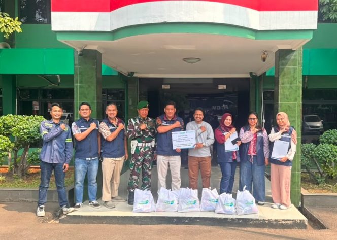 
 Kolaborasi Sosial Pelindo Regional 2 Tanjung Priok dan Kodim 0502/Jakarta Utara Hadirkan 300 Paket Sembako