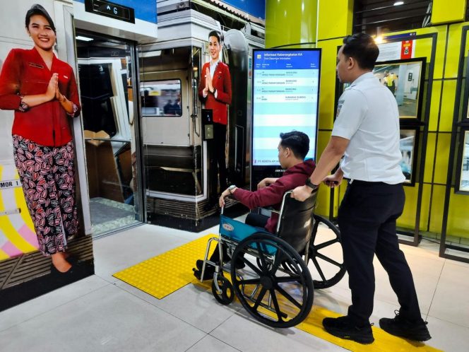 
 Pengguna Tarif Reduksi Disabilitas KAI Melonjak 200 Persen pada Semester I 2026
