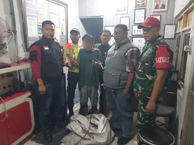 
 KAI Daop 1 Tangkap Pencuri Kabel LAA di Cakung, Keselamatan Perjalanan KRL Terancam
