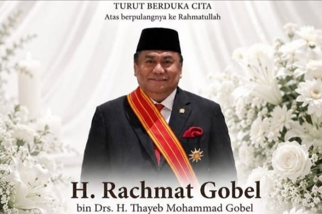 
 Anggota DPR RI Fraksi NasDem Rachmat Gobel Meninggal Dunia di Usia 63 Tahun