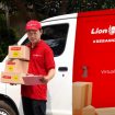 Pengantaran via Lion Parcel