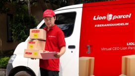 Pengantaran via Lion Parcel