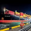 Kapal Petikemas di Pelabuhan Patimban