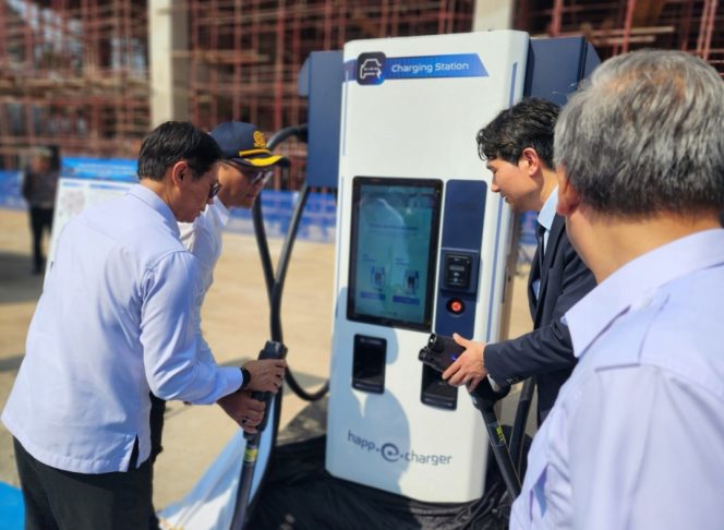 
 Ditjen Hubdat Groundbreaking Charging Station BRT Cekungan Bandung