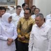 Ramah tamah Menhub Dudy, Gubernur Jatim, Dirut ASDP, dan jajaran Eselon I Kemenhub usai Acara di Surabaya, Kamis (16/7/2026)