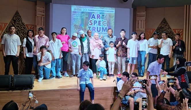 
 Peringati Hari Anak Nasional, Pameran ARTSPECTRUM Tampilkan Karya 21 Perupa Muda Neurodivergen dan Cerebral Palsy
