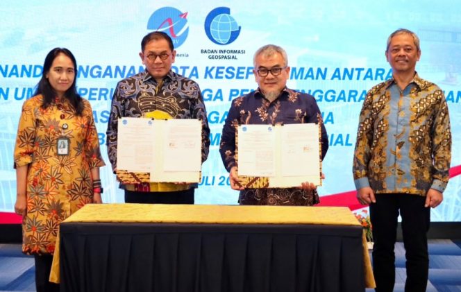 
 Kerja sama Ainav dan BIG