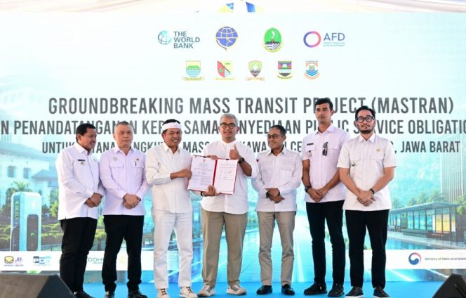 
 Pembangunan Transportasi Modern Mastran di Cekungan Bandung Dimulai