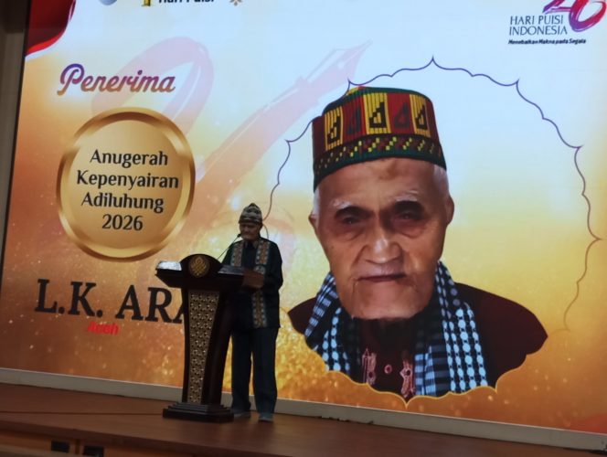 
 Catatan LK Ara, Saat Menerima Anugrah Adiluhung HPI 2026