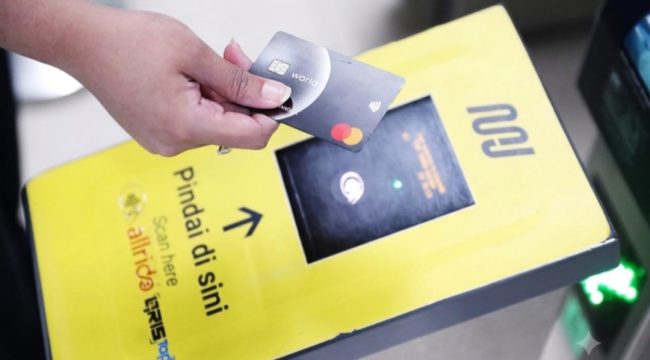 Kartu Nirkotak untuk MRT Jakarta