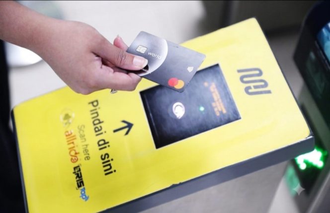 
 Kartu Nirkotak untuk MRT Jakarta