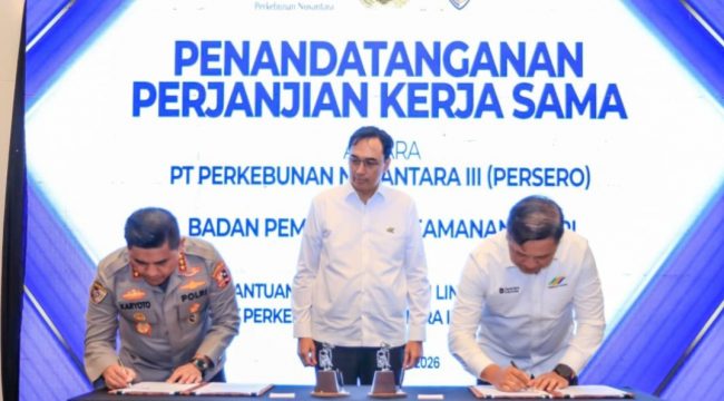 Kerja sama PTPN III dan Baharkam Polri