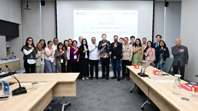 
 Sambut Delegasi Kanada, Pelindo Solusi Digital Buka Gerbang Kolaborasi Global untuk Maritim Digital Indonesia