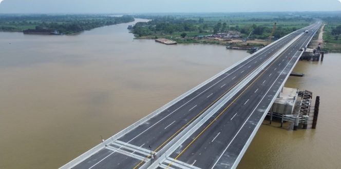 
 Sertifikat Laik Fungsi Jembatan Musi V Terbit, Tol Palembang–Betung Ditargetkan Beroperasi Akhir 2026