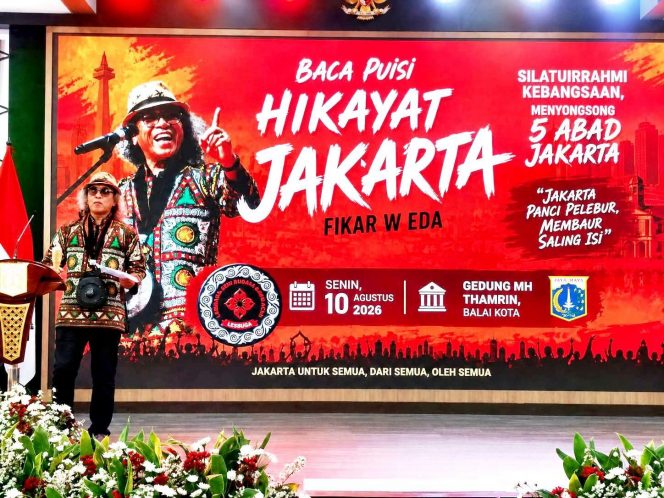 
 Fikar W Eda Baca Puisi di Acara Silaturahmi Kebangsaan Menyongsong 5 Abad Jakarta dan 81 Tahun Kemerdekaan RI