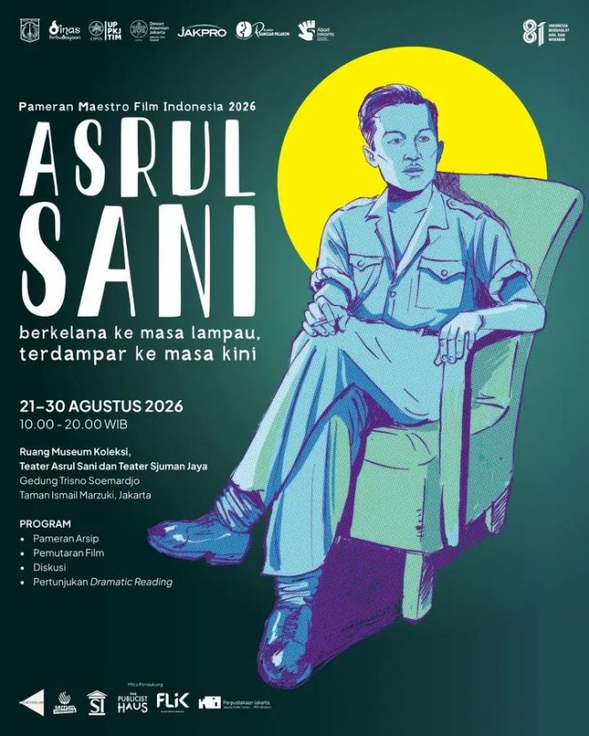 
 Pameran Maestro Film Indonesia 2026 Angkat Jejak Asrul Sani