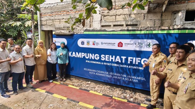 
 FIFGROUP Perluas Manfaat Kampung Sehat melalui Sanitasi Layak dan Pencegahan Stunting