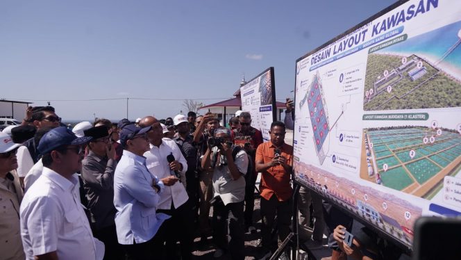 
 KKP Bangun Tambak Udang Terintegrasi di Sumba Timur, Serap 7.000 Tenaga Kerja