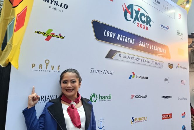 
 drg. Sasty Laksamana salah satu pereli yang mendampingi Lody Natasha di AXCR 2026 di Thailand 