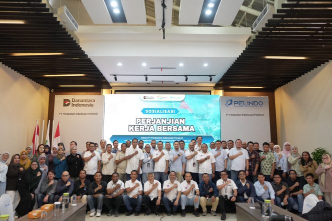 
 Sosialisasi Perjanjian Kerja Bersama, Pelindo Perkuat Harmoni Hubungan Industrial