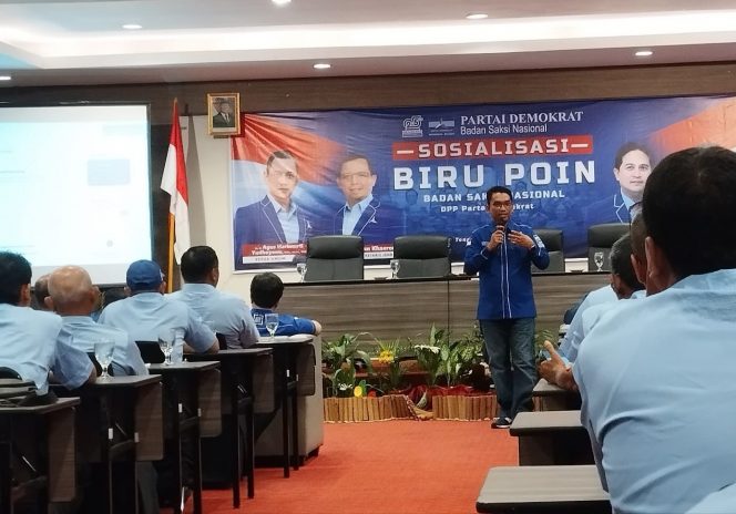 
 DPC Partai Demokrat Semarang Soft Lounching Biru Poin, Pertama di Indonesia