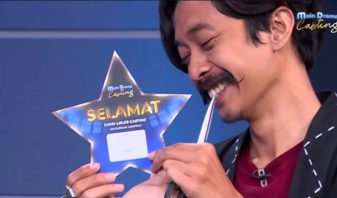 
 Aksi Spontan Rizki Putra Berbuah Dream Ticket di Main Drama Casting