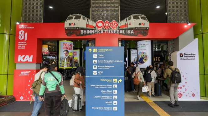 
 Libur Panjang HUT ke-81 RI, KAI Daop 1 Jakarta Siapkan 76 Perjalanan KA Jarak Jauh per Hari