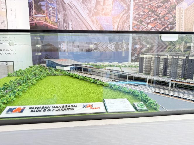 
 KAI Siapkan 3.740 Hunian di TOD Manggarai, 1.232 Unit untuk Masyarakat Berpenghasilan Rendah-Menengah