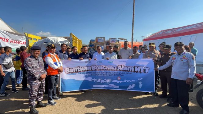 
 Di Tengah Dampak Gempa, Pelindo Hadir Bantu Masyarakat Flores