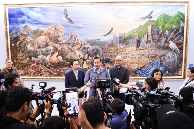 
 SBY Art Community Menggelar Pameran Lukisan, Dibuka Gubernur Pramono Anung