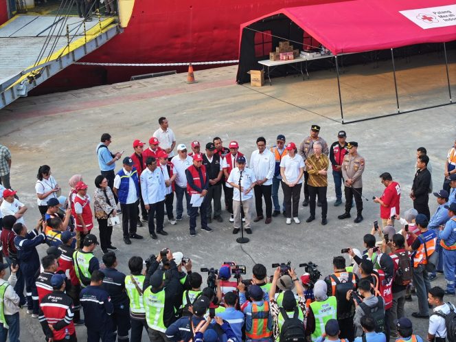 
 IPCC Layani Sepenuh Hati, Dukung Pengiriman Bantuan Kemanusiaan PMI ke Nusa Tenggara Timur
