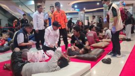 Menhub Dudy sapa korban musibah kecelakaan kapal