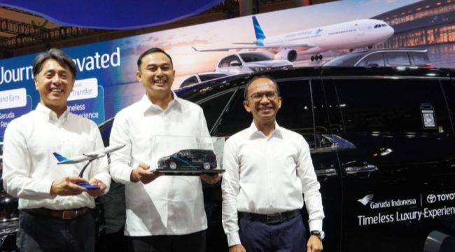 Kerja sama Garuda dan Toyota