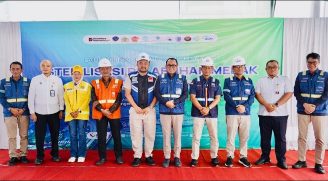 Peresmian serentak pemberlakuan standar baru keselamatan di 6 pelabuhan penyeberangan