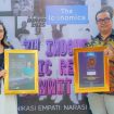 Dirut dan Corsec PTP Nonpetikemas saat menerima penghargaan